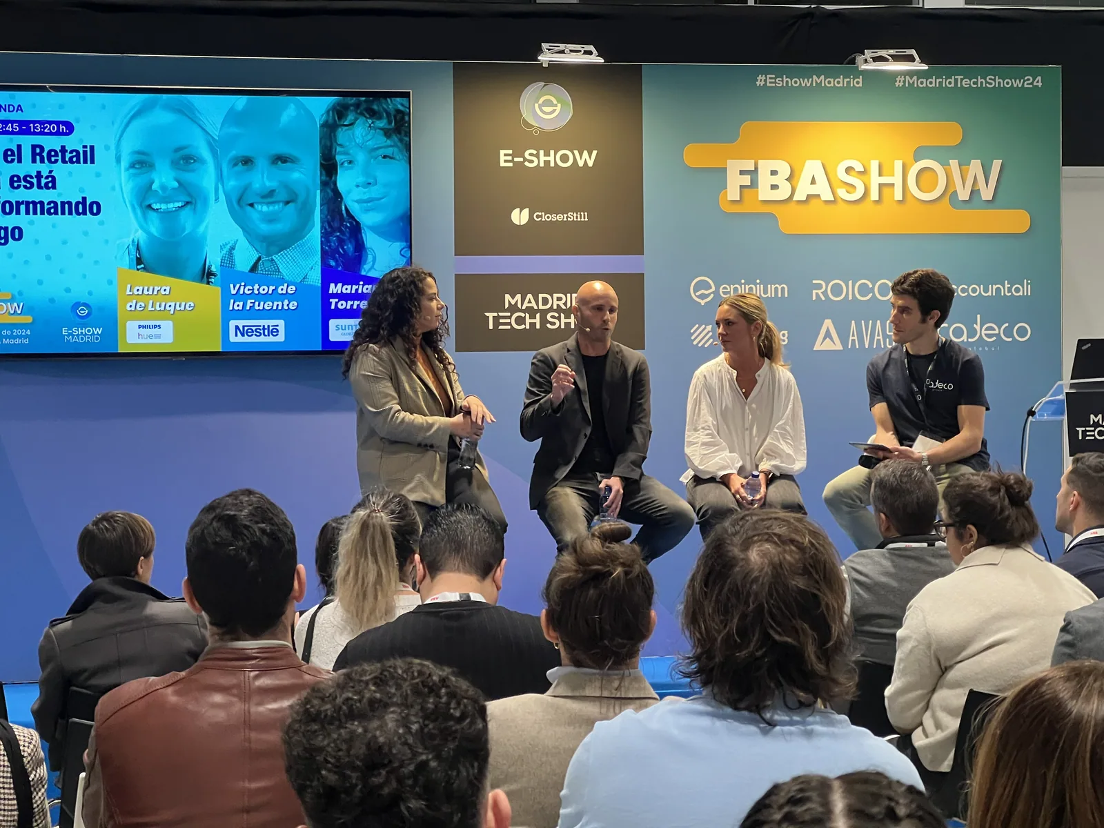 Mesa redonda de marketplace y estrategia D2C en FBAshow Madrid 2024