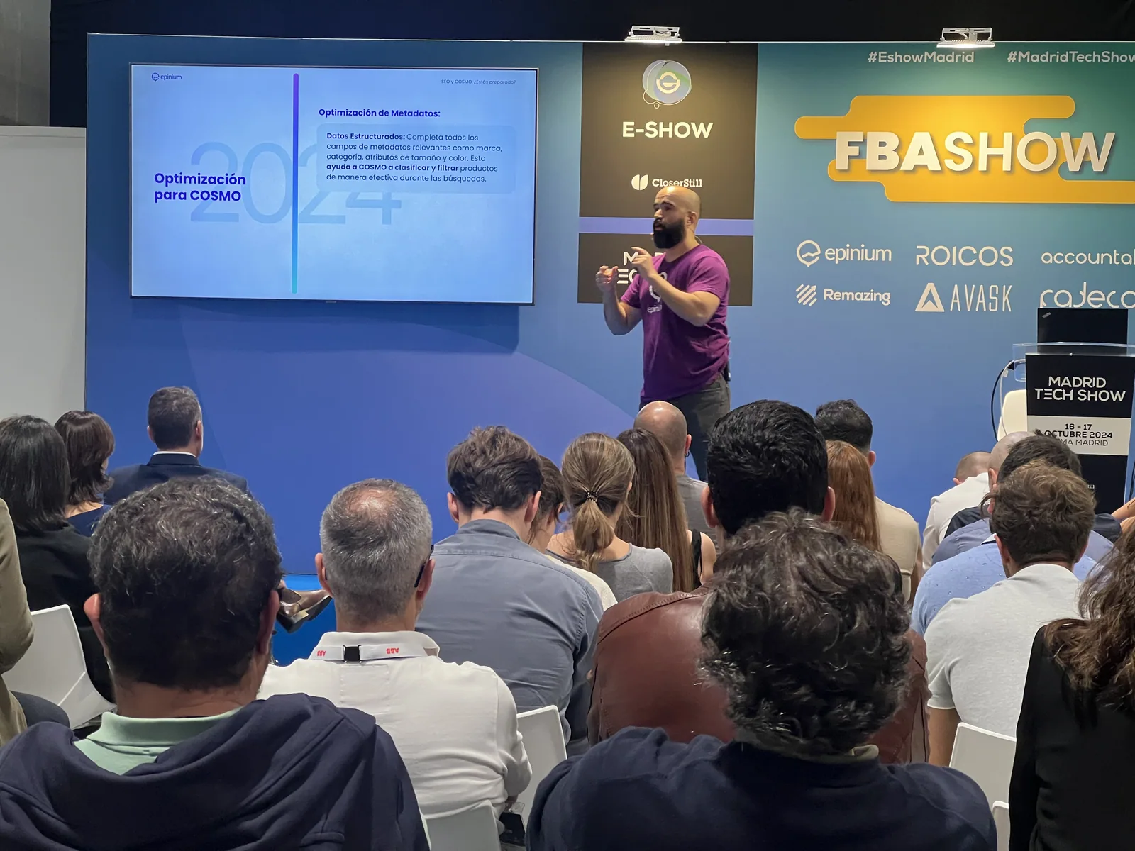 La sala de FBAshow Madrid 2024 desde el fondo